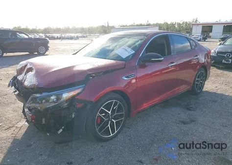 2019 Kia Optima Sx Turbo z USA, uszkodzony, nr VIN 5XXGW4L2XKG355731